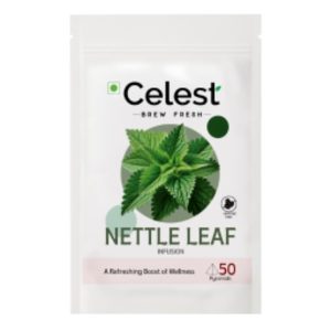 Celest Nettle Leaf Tea - 50 Pyramid Teabags| Nettle Tea