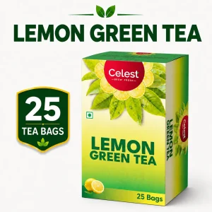 Celest Lemon Green Tea – 25 Teabags | Green Tea Bags