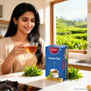 Celest Assam Tea – 25 Black Teabags | Enveloped Tea Bags