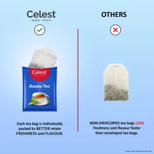 Celest Assam Chai Black Tea 25 teabags