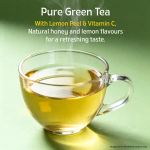Celest Green Tea – Lemon & Honey | With Added Vitamin C | 100 Teabags