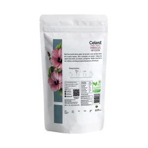 Celest Hibiscus Tea – 50 Teabags | Hibiscus Tea Loose Leaves