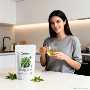 Celest Nettle Leaf Tea – 50 Pyramid Teabags | Nettle Tea