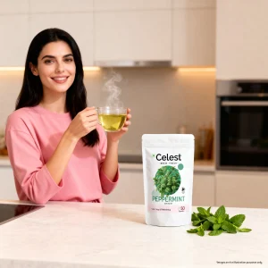 Celest Peppermint – 50 Tea Bags | Caffeine Free Peppermint Teabags