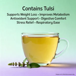Celest Tulsi Green Tea 25 Teabags | Tulsi Green Tea Bags | Natural Immunity Tea